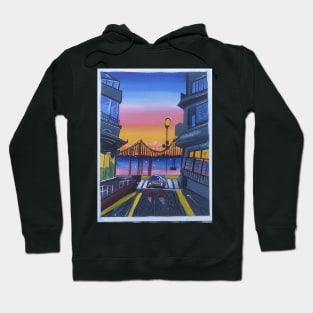 city painting Hoodie